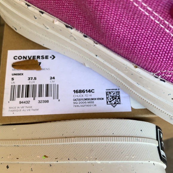 CONVERSE CHUCK 70 HI CACTUS FLOWER/LEMON VENOM MEN - Picture 16 of 16